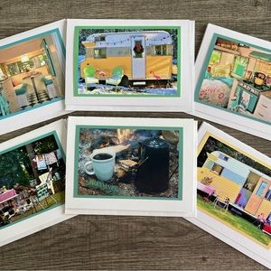 Cards 5x7 Blank Photo Trailer/Camping Greeting Cards